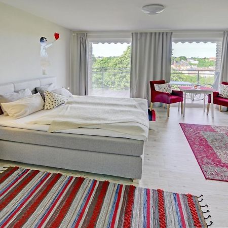 Fewo1846 - Flensview - Komfortables Studioapartment Mit Balkon Und Hafenblick Flensborg Eksteriør billede