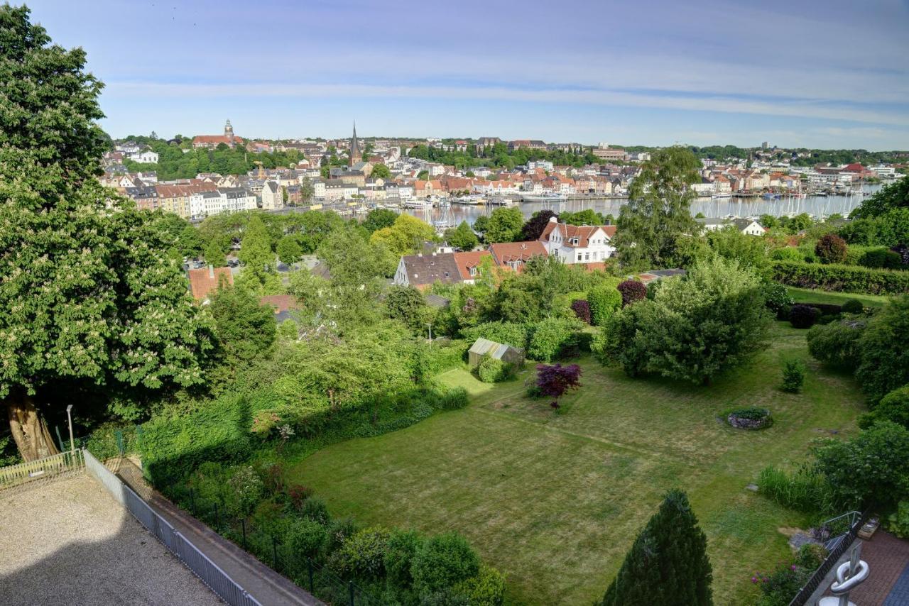 Fewo1846 - Flensview - Komfortables Studioapartment Mit Balkon Und Hafenblick Flensborg Eksteriør billede